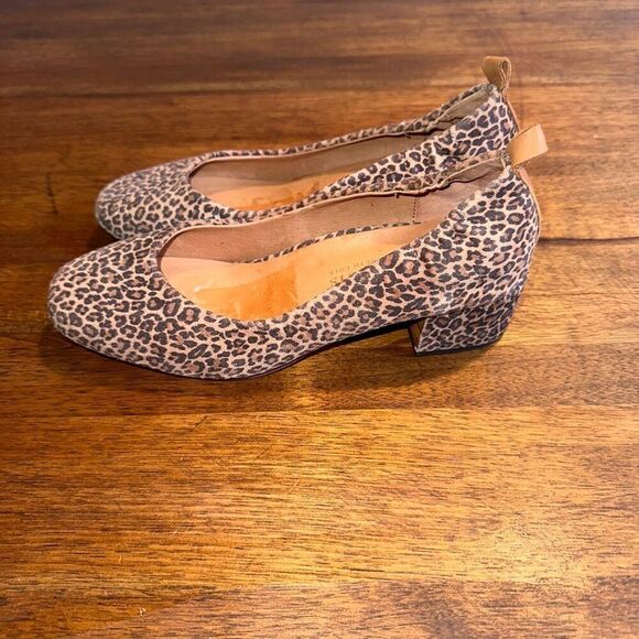 NWOB Gentle Soul by Kenneth Cole Ella Animal Print Pumps - Picture 1 of 6